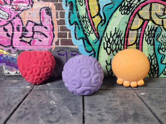 Luffy, Law and Brook Devil Fruit Wax Melts