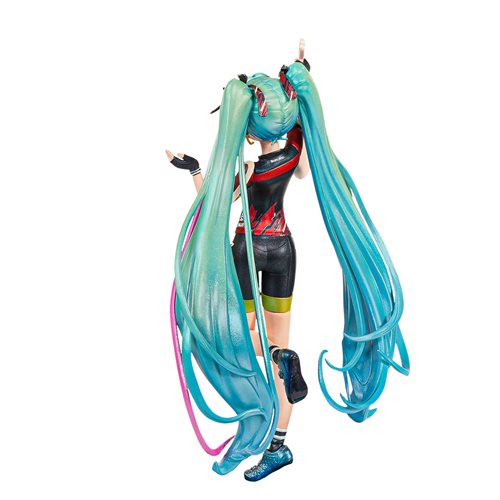 Vocaloid Hatsune Miku Racing Miku 2019 Team UKYO Cheering Version Banpresto Chronicle Espresto est Print & Hair Statue