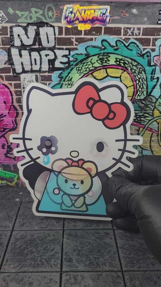 Hello Kitty (3D Sticker)