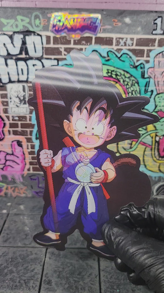 Kid Goku (3D Sticker)