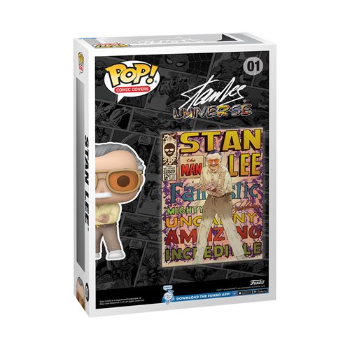 Marvel Stan Lee Pop! Comic Cover Figure with Case