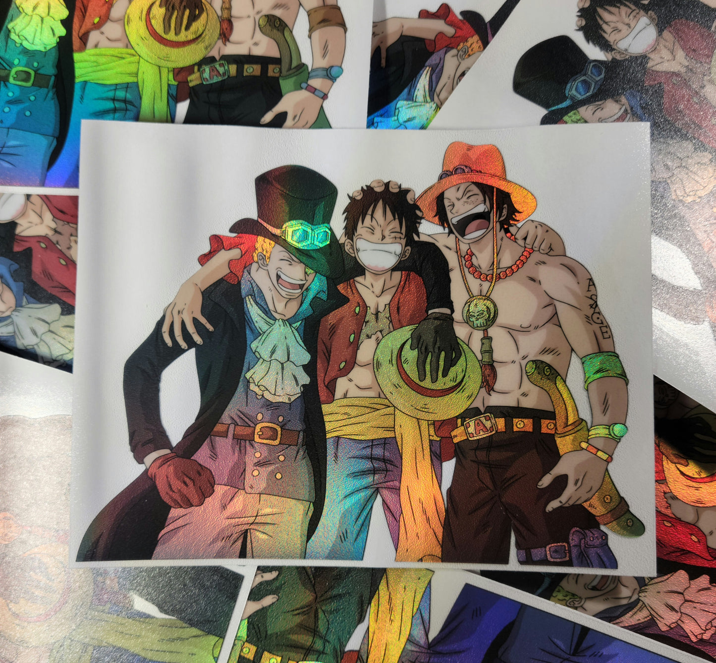 Ace, Luffy & Sabo (spot holographic)