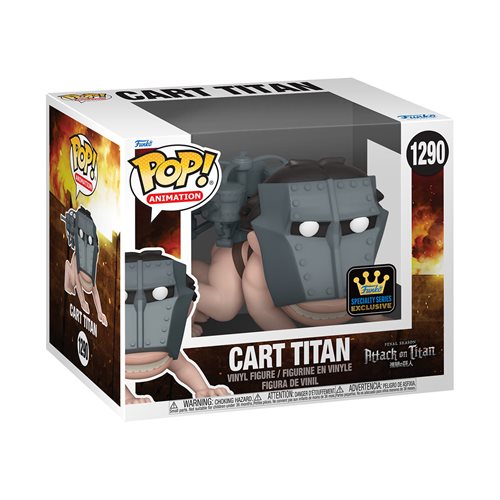 Attack on Titan Cart Titan 6-Inch Pop! Vinyl Figure - Specialty Series